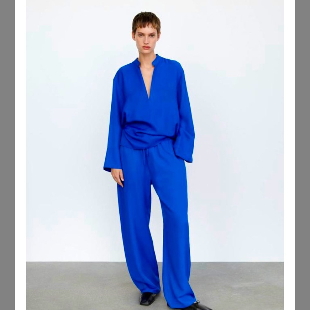 Blue Zara Set. NWT